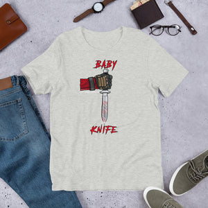 The Baby Knife Unisex t-shirt