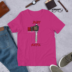 The Baby Knife Unisex t-shirt