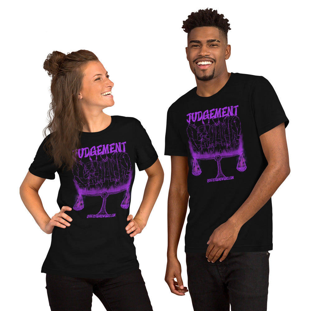 Judgement Unisex t-shirt