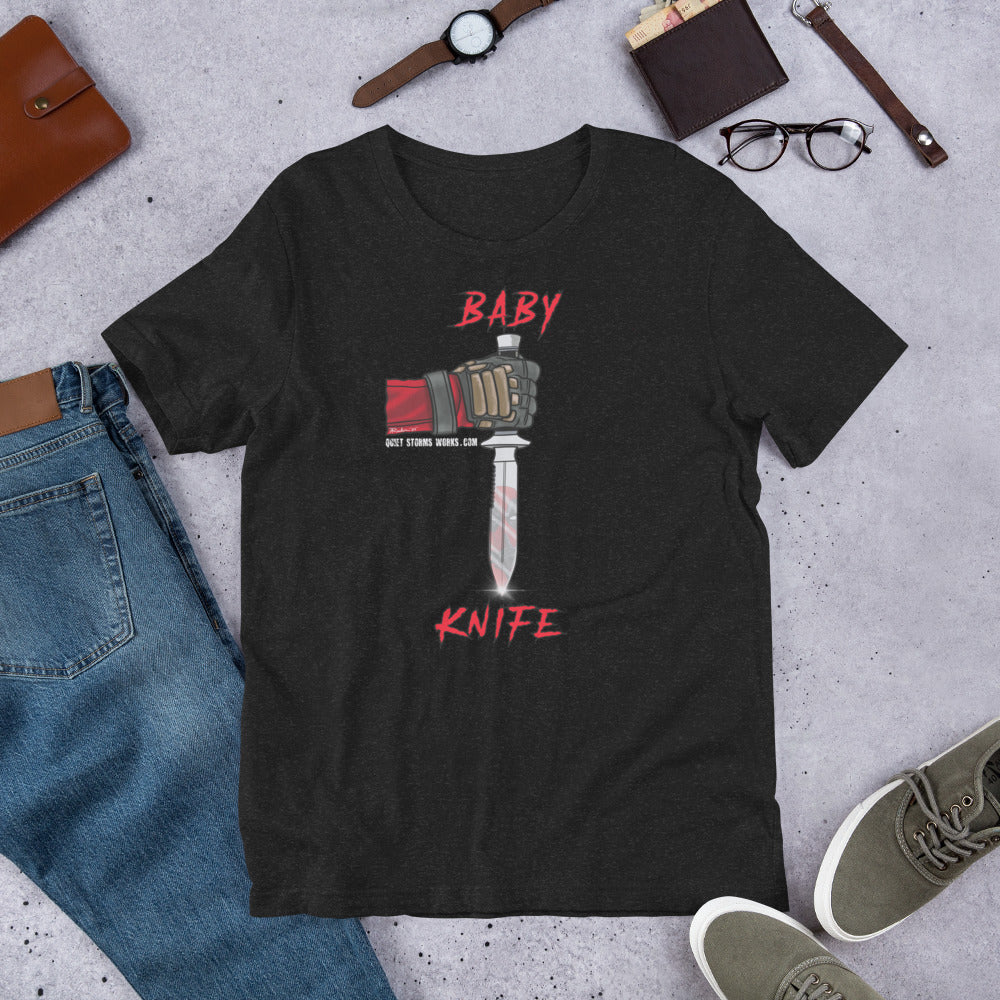 The Baby Knife Unisex t-shirt