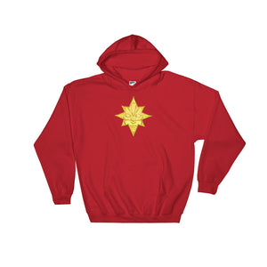 Noble Warrior Gold Star Hooded Sweatshirt