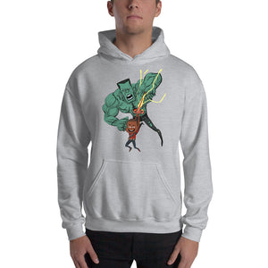 Curtis & Frank into action Hooded Sweatshirt