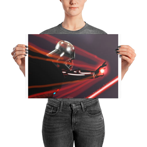 Vader Onward Photo paper poster