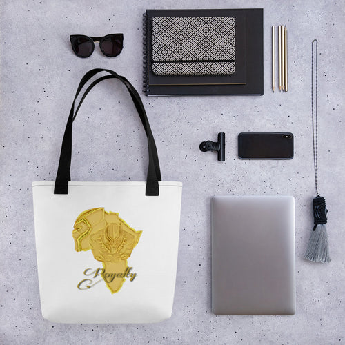 Golden Royalty Tote bag