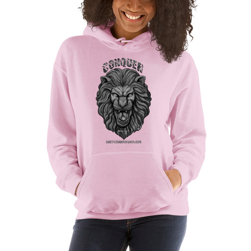 Conquer (Lion head) Unisex Hoodie
