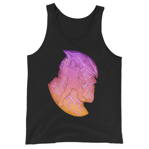 Shadow of the Powerful Titan Unisex Tank Top