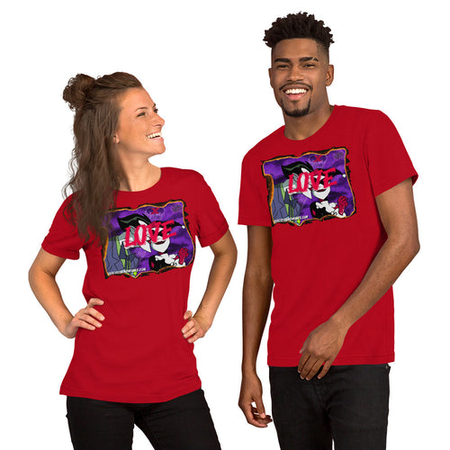 Burning Love Short-Sleeve Unisex T-Shirt
